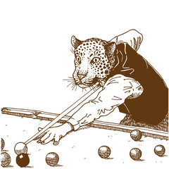 Gentle leopard © ziiinvn