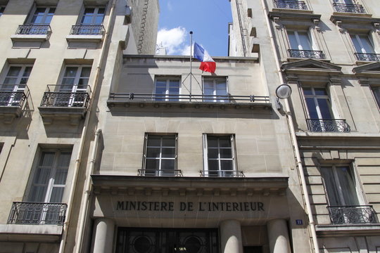 Ministère de l'intérieur à Paris