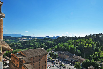 Urbino, la città dal Palazzo Ducale - Marche