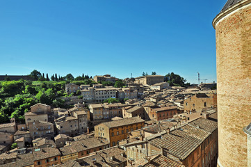 Urbino, la città dal Palazzo Ducale - Marche
