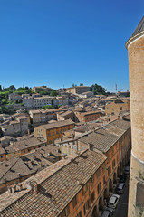Urbino, la città dal Palazzo Ducale - Marche
