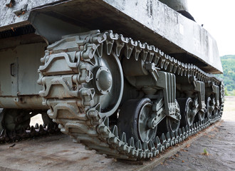Kettenantrieb des Panzers