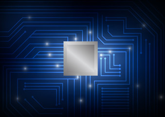 Vector : Electronic circuit