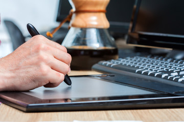 pen and graphics tablet