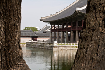 Gyeonghoeru Pavilion of Gyeongbokgung Palace, Seoul, South Korea