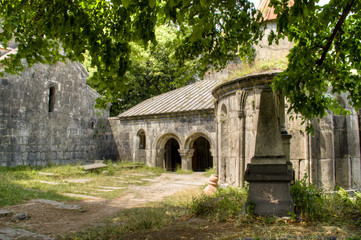 Fototapeta na wymiar The monastery of Sanahin in Armenia 