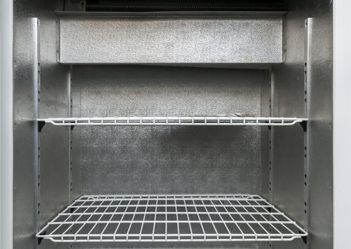 shelves in refrigerator
