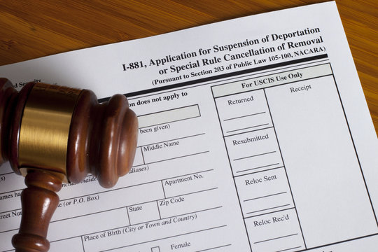 Application Suspension of Deportation