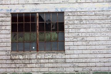 Rusty Metal Window