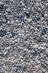 Texture pebble beach, Yalta, Crimea, 
