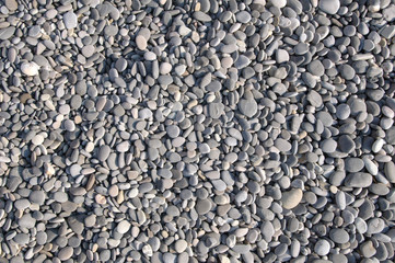 Texture pebble beach, Yalta, Crimea 