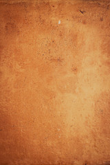 Ocher stone wall