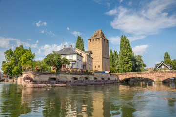 Ponts Couverts de la Petite France à Strasbourg