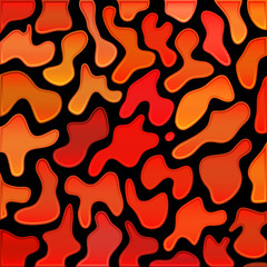 abstract stained-glass mosaic background