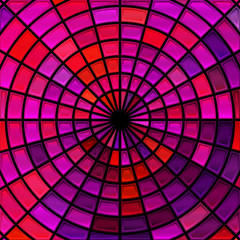 abstract stained-glass mosaic background