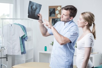 Interpreting x-ray of the pelvis