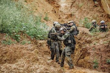 command rangers during the military operation