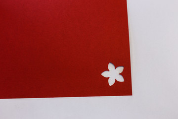 flower on paper patchwork