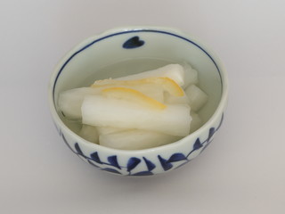 Japanese radish lightly-pickled vegetables