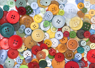 Colorful Buttons Abstract Background