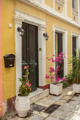 Typical greek house in Athens, Greece