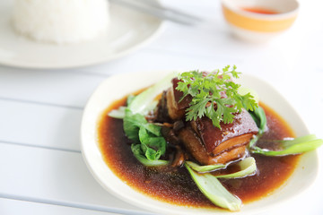 braised pork belly in Japanese style