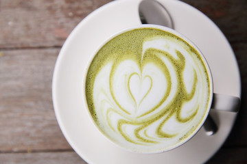 green tea latte