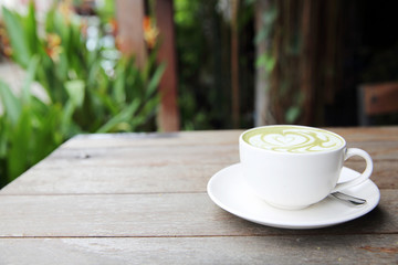 green tea latte