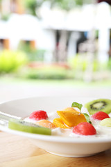 Fruit pudding