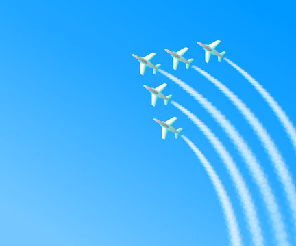 航空ショー　アクロバット4
