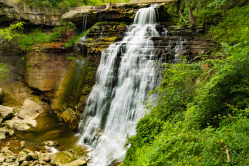 Plakat Brandywine Falls in Cuyahoga National Park Ohio