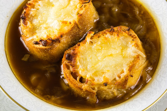 French onion soup.
