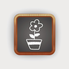 flower doodle drawing