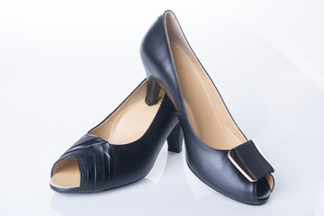 shoe. woman shoe on a background