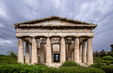 Fototapeta premium Temple of Hephaestus in Ancient Agora, Athens, Greece