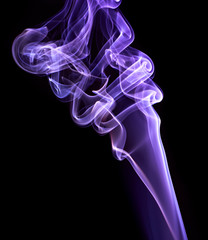 Abstract smoke swirls