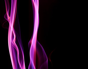 Obraz premium Colorful smoke