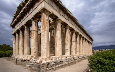 Fototapeta premium Temple of Hephaestus in Ancient Agora, Athens, Greece