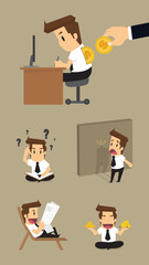 Set,Businessman Character