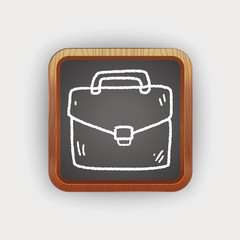 doodle briefcase