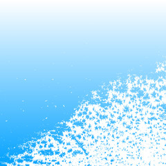 Abstract Christmas background with snowflakes. Vector illustrati