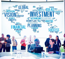 Investment Vision Planning Financial  Success Global Concept