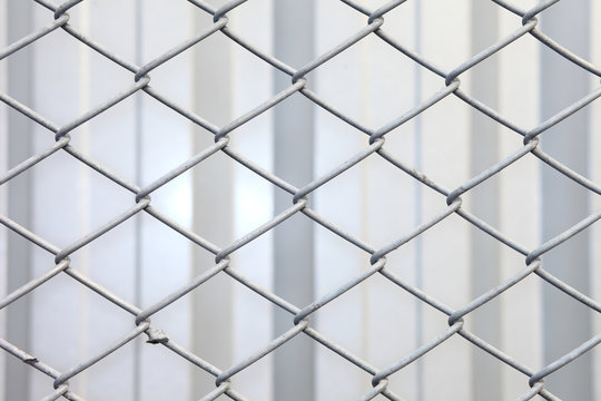 Decorative wire mesh metal.