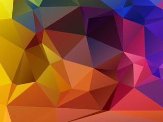 colorful triangular
