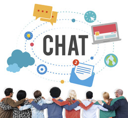 Chat Chatting Online Messaging Technology Concept