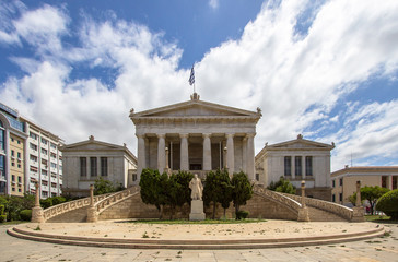 National Library in Athens, Greece