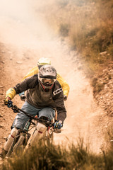 Obraz premium gara di downhill