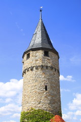 Fototapeta na wymiar Hexenturm in Bad Homburg