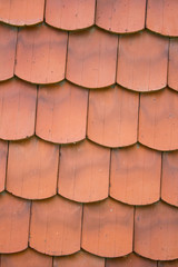Rote Dachziegel