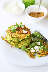 zucchini fritters